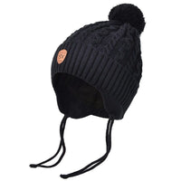 Chapeau enfant en fourrure véritable tricotée - FurCap