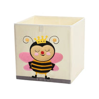 Boîte de Rangement Pliable en Tissu avec Motifs Animaux - BoxAnimauxPliant