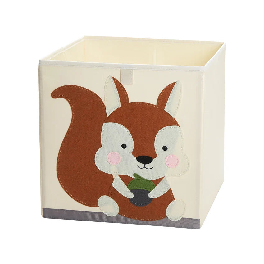 Boîte de Rangement Pliable en Tissu avec Motifs Animaux - BoxAnimauxPliant