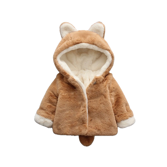 Veste bébé fausse fourrure polaire lapin - LapinDouce