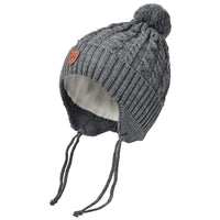 Chapeau enfant en fourrure véritable tricotée - FurCap