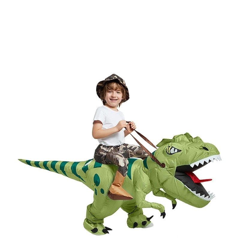 Costume dinosaure gonflable de carnaval