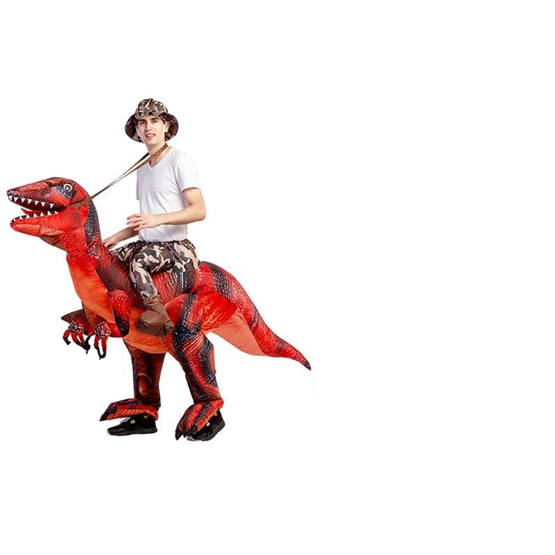 Costume dinosaure gonflable de carnaval