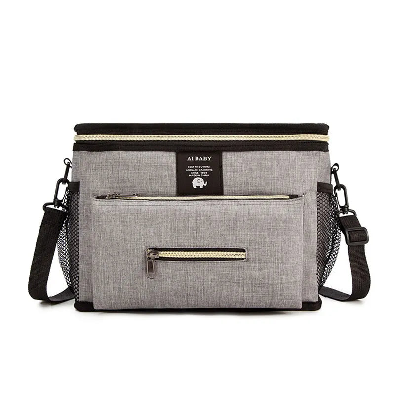 Sac à couches noir pour bébé - Langygo