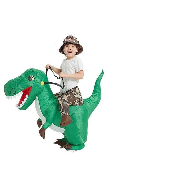 Costume dinosaure gonflable de carnaval