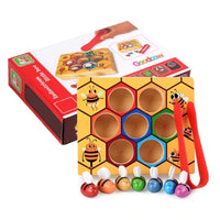 Jeu d'abeilles en bois éducatif - BeeBox