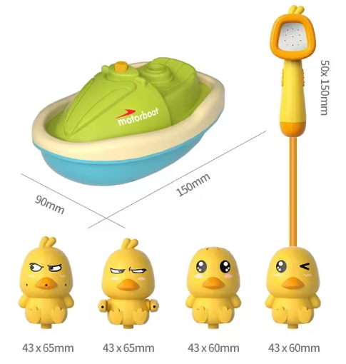 Jeu de Bain avec Canards Qui Arrosent pour Enfants et bébé - DuckSplash
