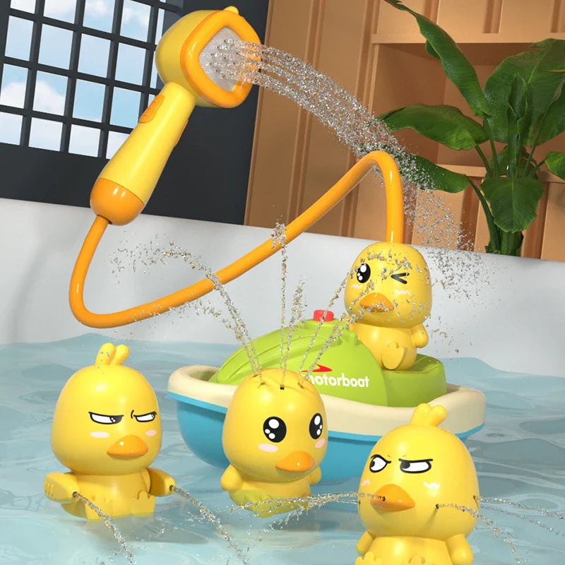 Jeu de Bain avec Canards Qui Arrosent pour Enfants et bébé - DuckSplash