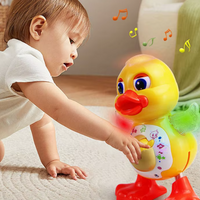 Jouet canard dansant électrique lumineux et musical – Quaki