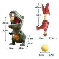 Jouet de tir dinosaure avec pistolets et balles en mousse – DinoBlast