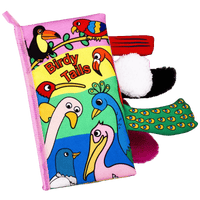 Jouet d'éveil en tissu Animaux | Momotis - livre bébé apprentissage animaux