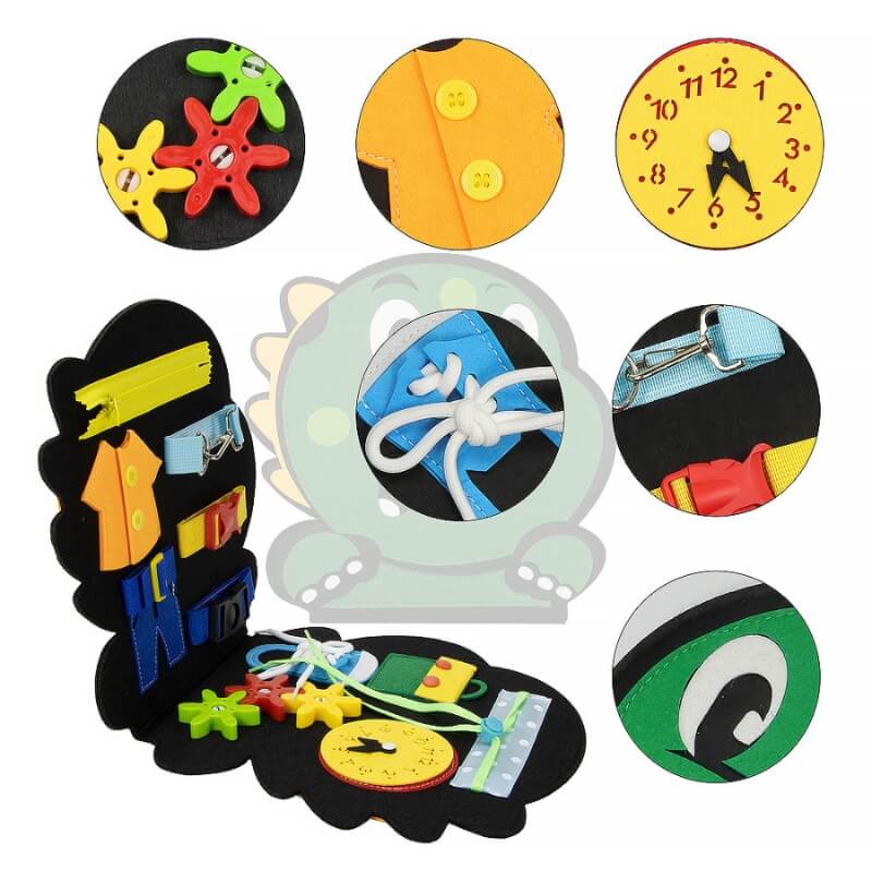 Le Livre Montessori Magique pour Bébé -MontiBook