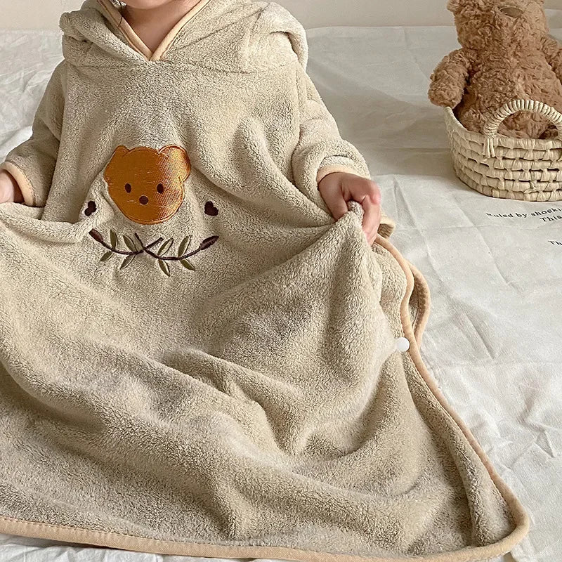 Le Poncho de Bain Tout Doux Pour Votre bébé - PonchoBébé