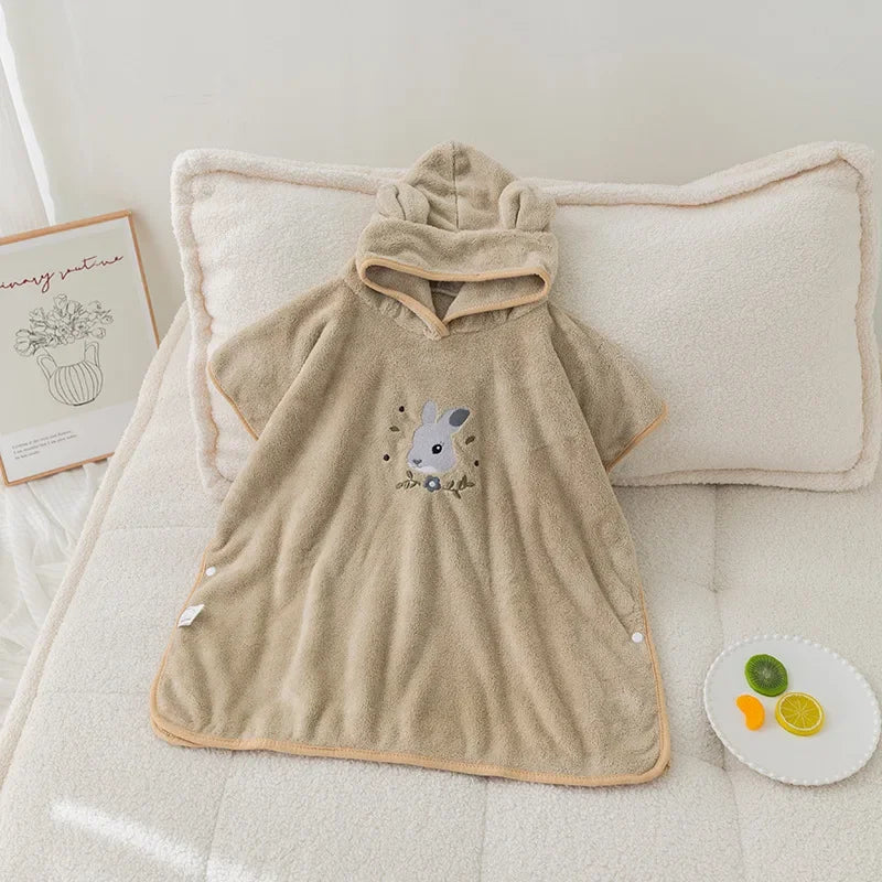 Le Poncho de Bain Tout Doux Pour Votre bébé - PonchoBébé