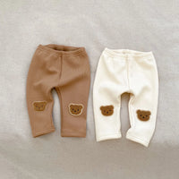 Leggings Hiver pour Enfants en Velours Doublé Polaire - VelouDouce -