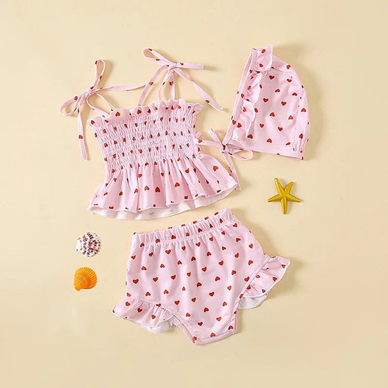 Maillot de Bain 3 Pièces Bébé Fille - SweetHeart