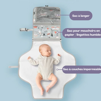 Matelas à Langer Portable & Imperméable- NomadLange