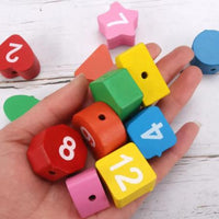 Montessori Horloge en Bois pour bébé - Tic'Clock
