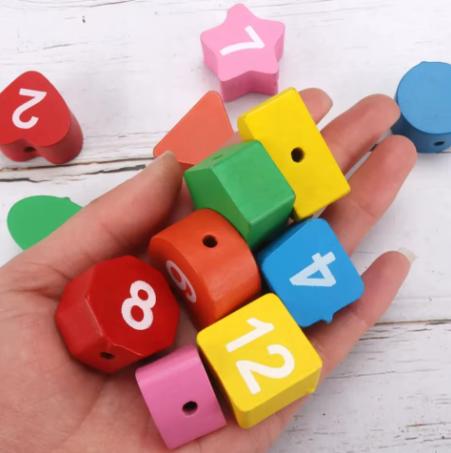 Montessori Horloge en Bois pour bébé - Tic'Clock