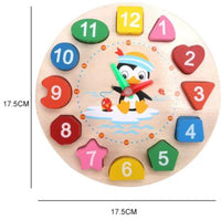 Montessori Horloge en Bois pour bébé - Tic'Clock