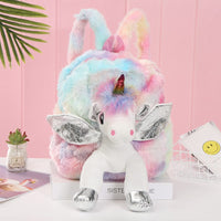 Cartable Licorne Peluche Féérique - MagicLicorne
