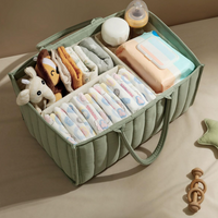 Organisateur de rangement pour bébé en tissu – Modèle Nuvio