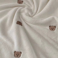 Couverture bébé douce en flanelle polaire corail 125x90 cm – Flanimo