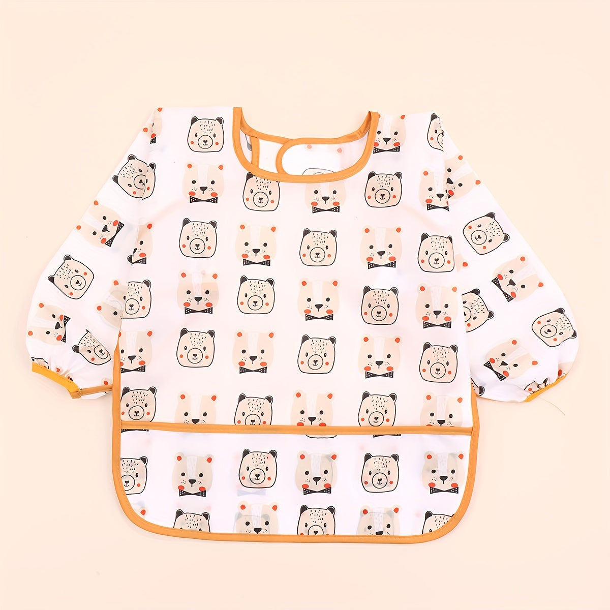 Bavoir imperméable bébé à manches longues 0-6 ans – Miplou