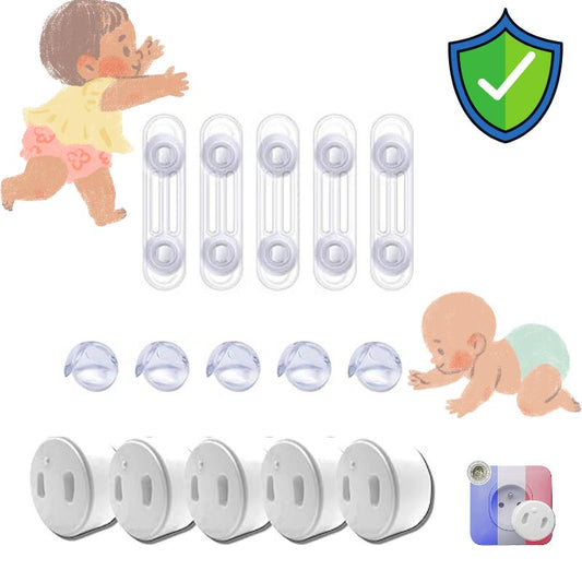Pack Sécurité Bébé 3 en 1 - SafeKid