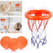 Panier de basket ventouse avec 3 balles pour le bain - HoopSplash