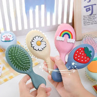 Peigne à Coussin d'Air / Brosse de Dessin Animé Mignon pour Filles - CartoonAirComb