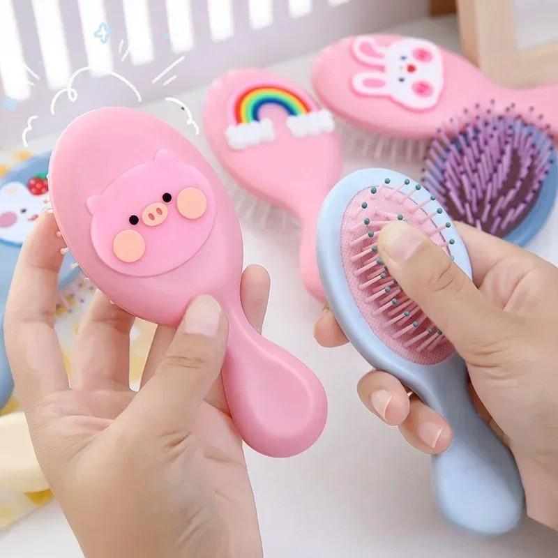 Peigne à Coussin d'Air / Brosse de Dessin Animé Mignon pour Filles - CartoonAirComb