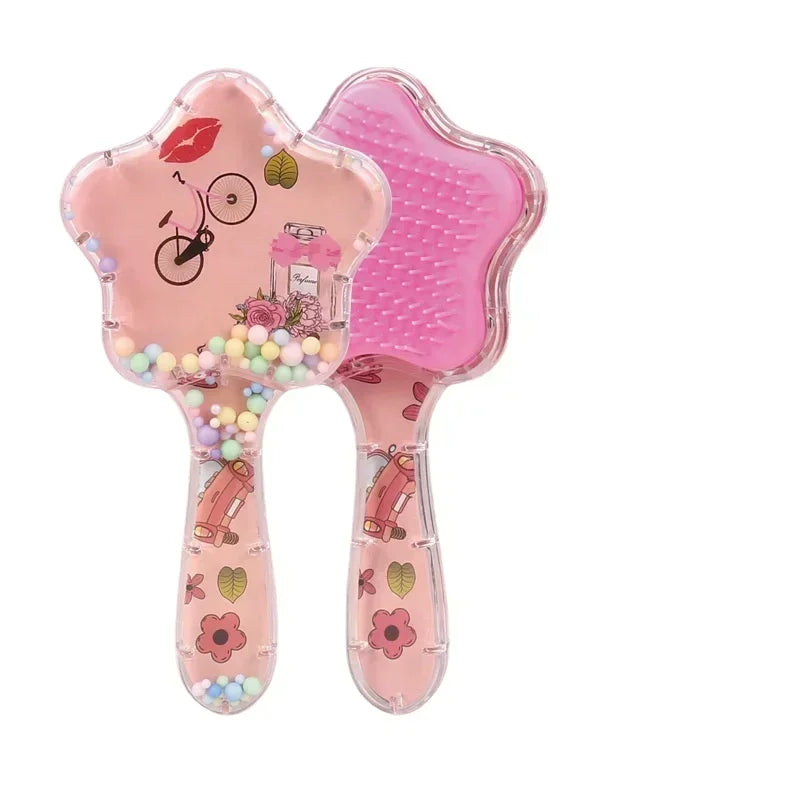 Peignes Magiques Étoile - Brosse Démêlante Licorne, Massage Antistatique - UnicornStarComb