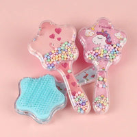 Peignes Magiques Étoile - Brosse Démêlante Licorne, Massage Antistatique - UnicornStarComb