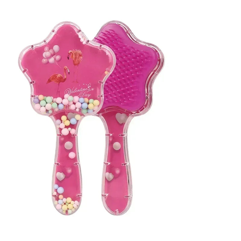 Peignes Magiques Étoile - Brosse Démêlante Licorne, Massage Antistatique - UnicornStarComb