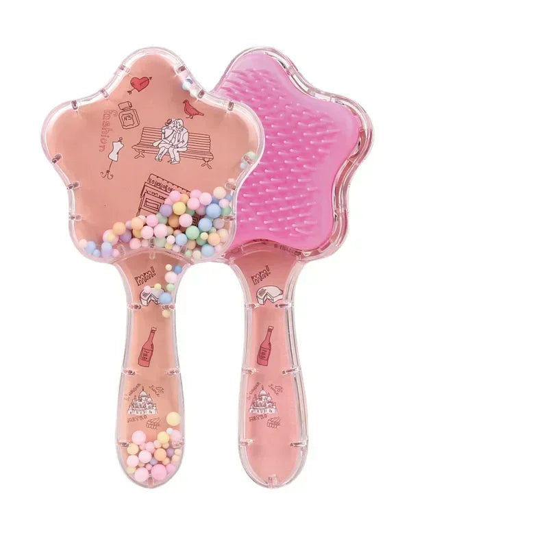 Peignes Magiques Étoile - Brosse Démêlante Licorne, Massage Antistatique - UnicornStarComb