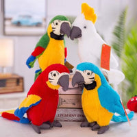 Perroquet Parlant Jouet Interactif en Peluche – Éducatif et Amusant pour Enfants 1 à 5 ans - Perrojouet