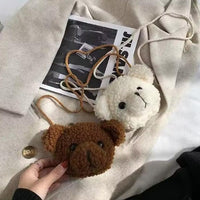 Petit sac à main en forme d'ours pour enfant fille - Oursette