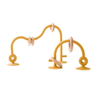 Piste pour Billes en Bois et Silicone avec Anneaux - JeuMultivarié