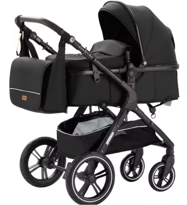 Poussette Bébé 3 en 1 avec Siège Auto et Nacelle – Offre Premium – Landauluxe