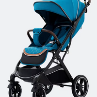 Poussette Bébé Haute Paysage Ultra-Légère – Pliable d’une Main, Voyage Avion, Amortisseurs 360°, Dossier Réglable 0-6 Ans