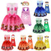 Robe Pat' Patrouille pour fille avec cape et masque - Cosplay