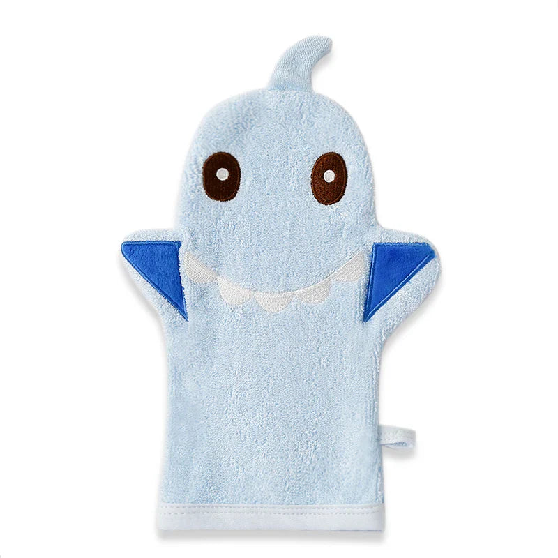 Gant de Toilette Bébé en Coton Doux |  0-36 Mois - GantDouceurBébé