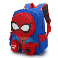 Sac à Dos 3D Spiderman pour Enfants avec Zip et Poches Latérales - SpideyBag