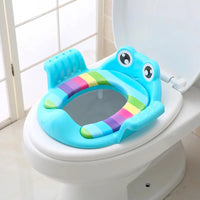 Réducteur WC Coloré et Confortable pour Enfants bébé - PottyKid