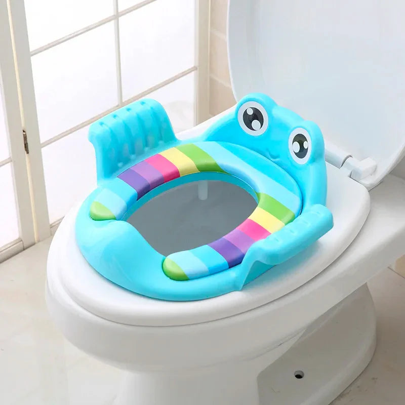 Réducteur WC Coloré et Confortable pour Enfants bébé - PottyKid