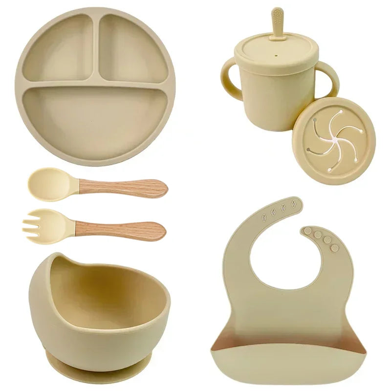 Ensemble repas bébé silicone - BabyMealSet