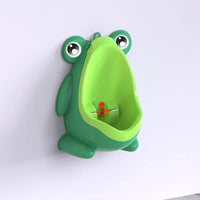 Entraîneur de Pot de Chambre Murale pour Enfants - Urinoir à Forme de Grenouille - Frogpot