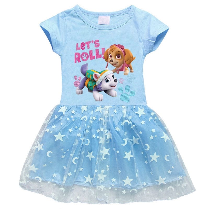 Costume Robe Pat' Patrouille Fille - PatrouilleGlam