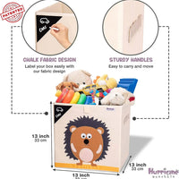 Boîte de Rangement Pliable en Tissu avec Motifs Animaux - BoxAnimauxPliant